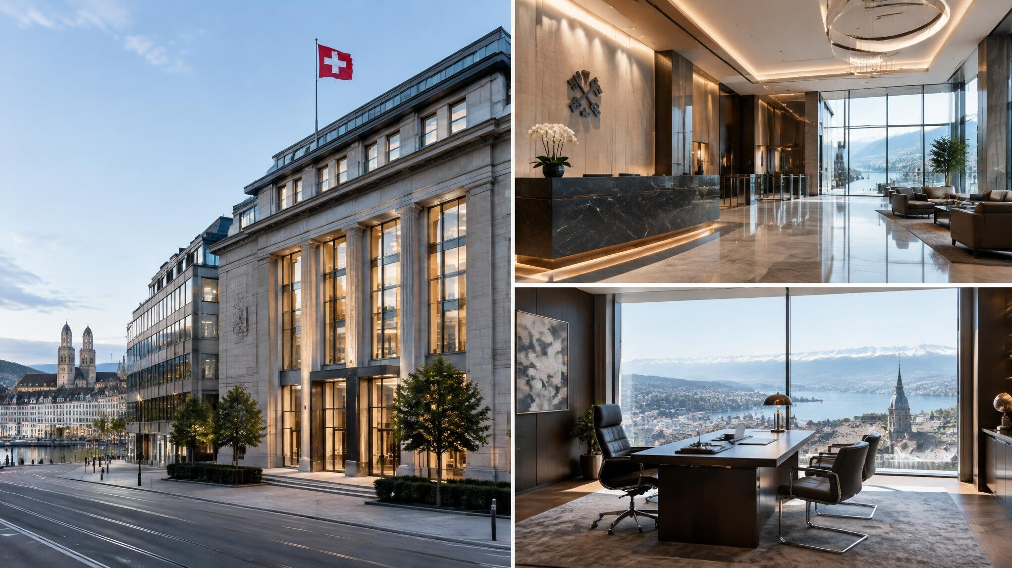 swiss bank building exterior